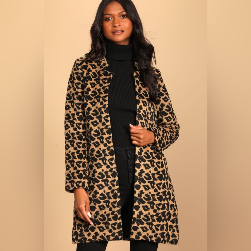 Lulu’s Leopard Print Coat